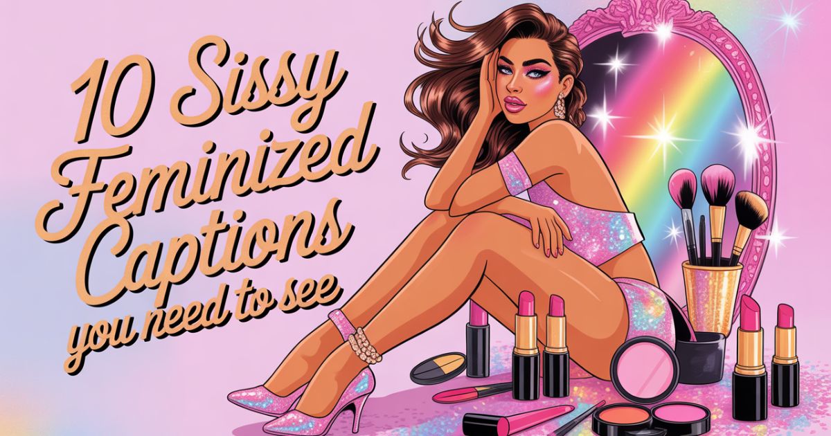 10 Sissy Feminized Captions You Need to See