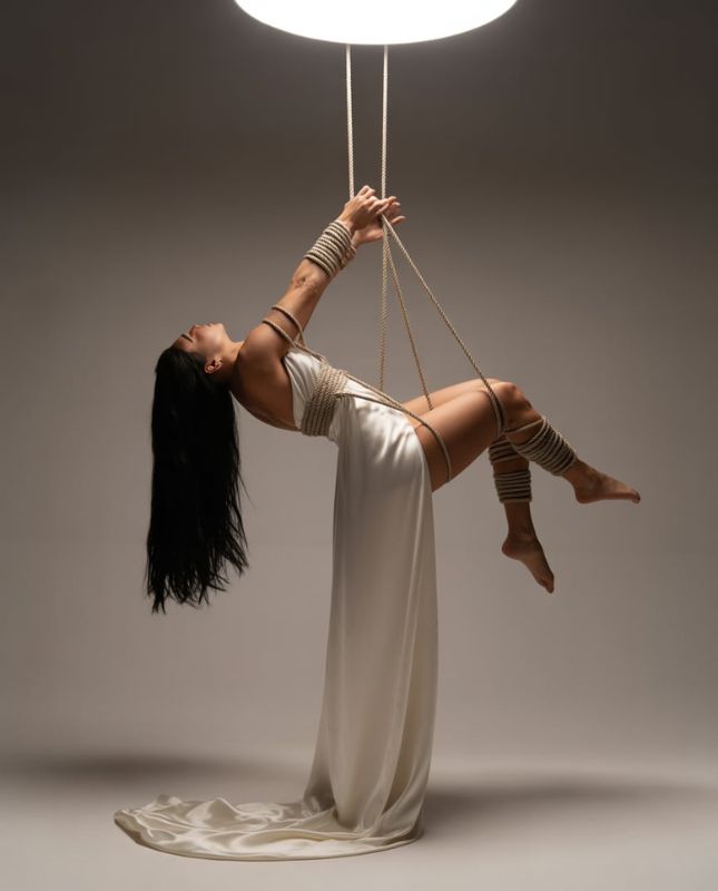 Artistic & Shibari-Inspired Captions