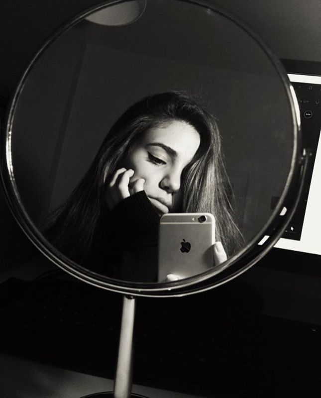 Emotional Instagram Mirror Selfies Captions