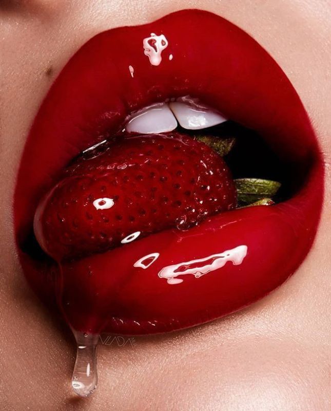 Lip gloss sharp enough to cut through hate. 💋