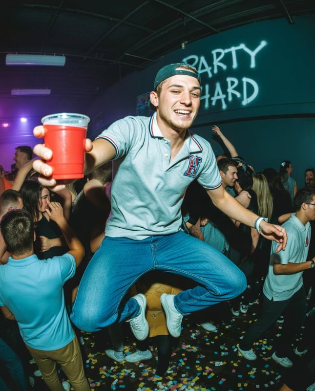 Party Hard Frat Boy Instagram Captions