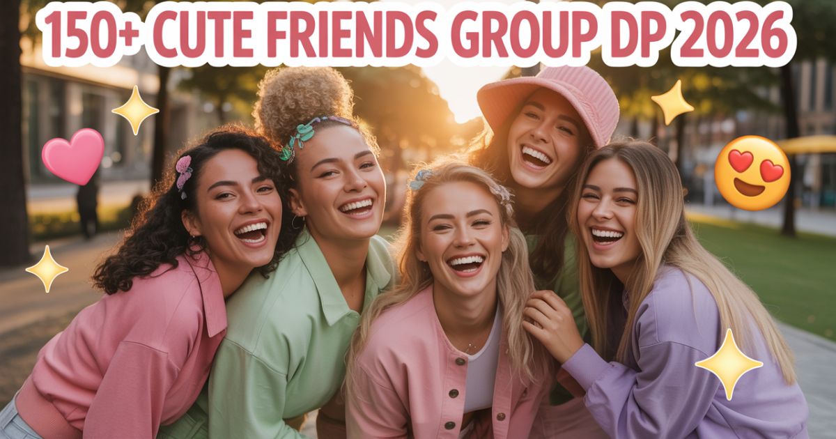 150+ Beautiful Cute Friends Group DP 2026: Ultimate Collection for Your Squad
