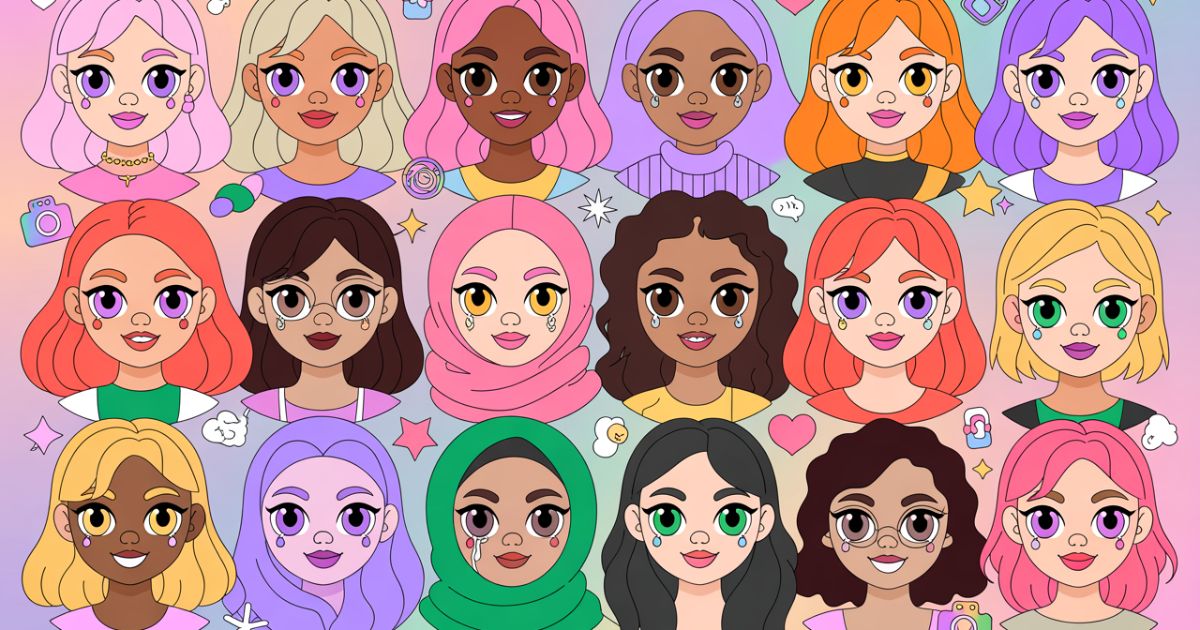 170+ Beautiful Girl Cartoon DP 2026: Ultimate Collection for Your Profile Picture