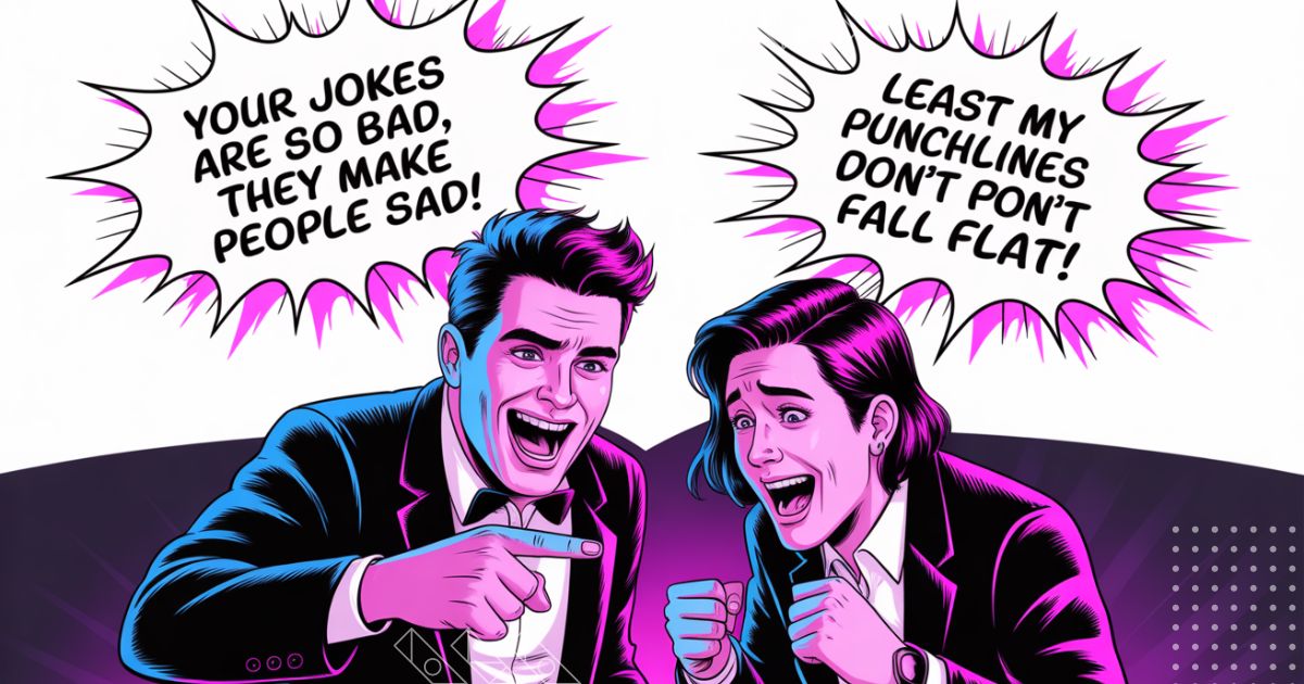 50+ Roasts That Hurt And Rhyme: Guide to Savage Burns