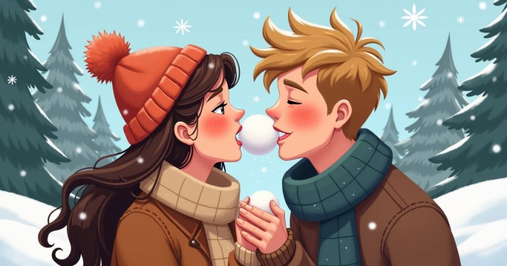 How to Give or Receive a Snowball Kiss Safely