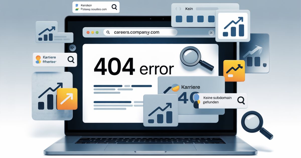Keine Karriere-Subdomain Gefunden: The Complete SEO Fix Guide That Actually Works