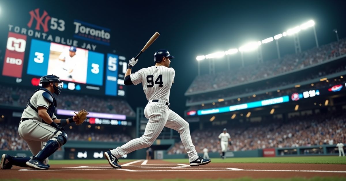 Toronto Blue Jays vs New York Yankees Match Player Stats – Full Game Recap, Highlights, and Key Performers