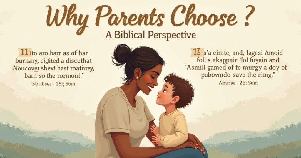 Why Parents Choose Tristan: A Biblical Perspective